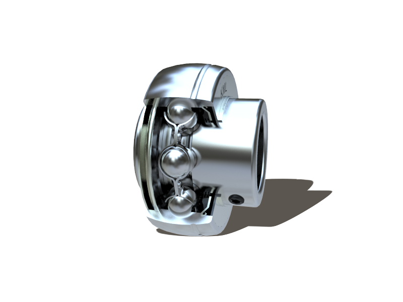 UC207-21 Set screw locking type